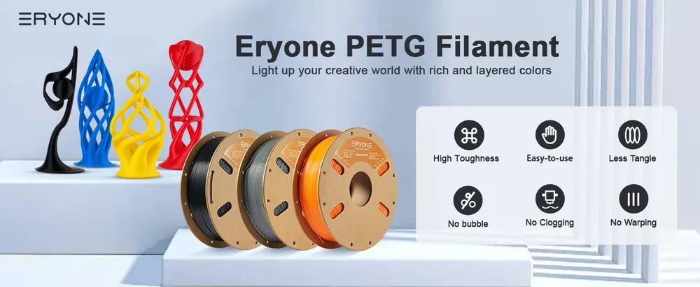 PETG Filament 10 kg hohe Festigkeit geringe Verformung