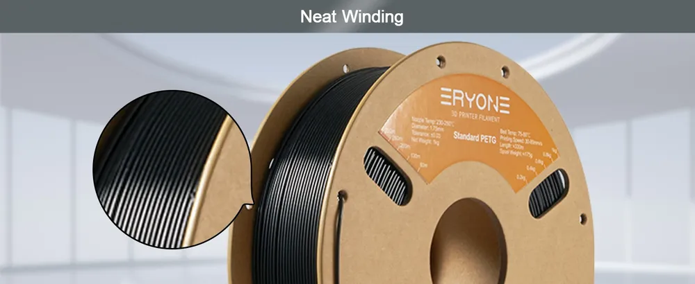 PETG Filament 10 kg hohe Festigkeit geringe Verformung