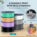 PETG Filament 10 kg Nachfüllpackung 10 Rollen – 5