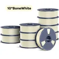 PETG Filament 10 kg Nachfüllpackung 10 Rollen – Farbe PETG 10 roll Bone