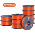 PETG Filament 10 kg Nachfüllpackung 10 Rollen – Farbe PETG 10 roll BOrange