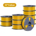 PETG Filament 10 kg Nachfüllpackung 10 Rollen – Farbe PETG 10 roll Yellow