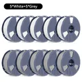 PETG Filament 10 kg Nachfüllpackung 10 Rollen – Farbe PETG 10roll 5WT5G