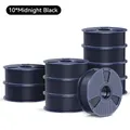 PETG Filament 10 kg Nachfüllpackung 10 Rollen – Farbe PETG 10roll Midnight