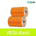 PETG Filament 10 kg Schneller Druck hohe Festigkeit – Farbe Clear Orange 10kg