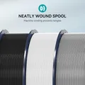 PETG Filament 10 kg Schwarz Weiß Grau verwicklungsfrei – 4