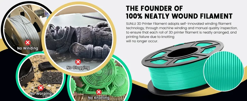 PETG Filament 10 kg Schwarz Weiß Grau verwicklungsfrei