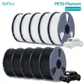 PETG Filament 10 kg Schwarz Weiß Grau verwicklungsfrei – Farbe PETG Black White