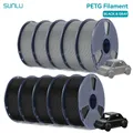 PETG Filament 10 kg Schwarz Weiß Grau verwicklungsfrei – Farbe PETG Black Gray