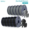 PETG Filament 10 kg Schwarz Weiß Grau verwicklungsfrei – Farbe PLA PLUS Black Gray