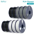 PETG Filament 10 kg Schwarz Weiß Grau verwicklungsfrei – Farbe PLA PLUS BK WT GY