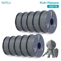 PETG Filament 10 kg Schwarz Weiß Grau verwicklungsfrei – Farbe PLA PLUS Gray