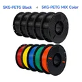 PETG Filament 10 kg verstopfungsfrei ungiftig – Farbe 5BK 5Mix