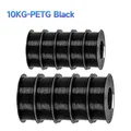 PETG Filament 10 kg verstopfungsfrei ungiftig – Farbe Black