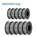 PETG Filament 10 kg verstopfungsfrei ungiftig – Farbe Gray