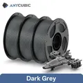 PETG Filament 3 kg für Kobra FDM 3D-Drucker – Farbe 3KG Dark Grey