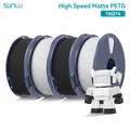 PETG Filament 4 kg Hochgeschwindigkeits-Matt für 3D-Drucker – Farbe 2BK2WT