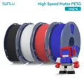 PETG Filament 4 kg Hochgeschwindigkeits-Matt für 3D-Drucker – Farbe BK WT RD BL