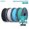 PETG Filament 4 kg Hochgeschwindigkeits-Matt für 3D-Drucker – Farbe BK WT SB MG