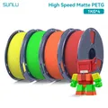PETG Filament 4 kg Hochgeschwindigkeits-Matt für 3D-Drucker – Farbe RD OR YL GN