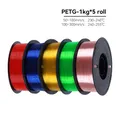 PETG Filament 5 kg hohe Zähigkeit ordentlich gewickelt – Farbe 5kg Mix Color F