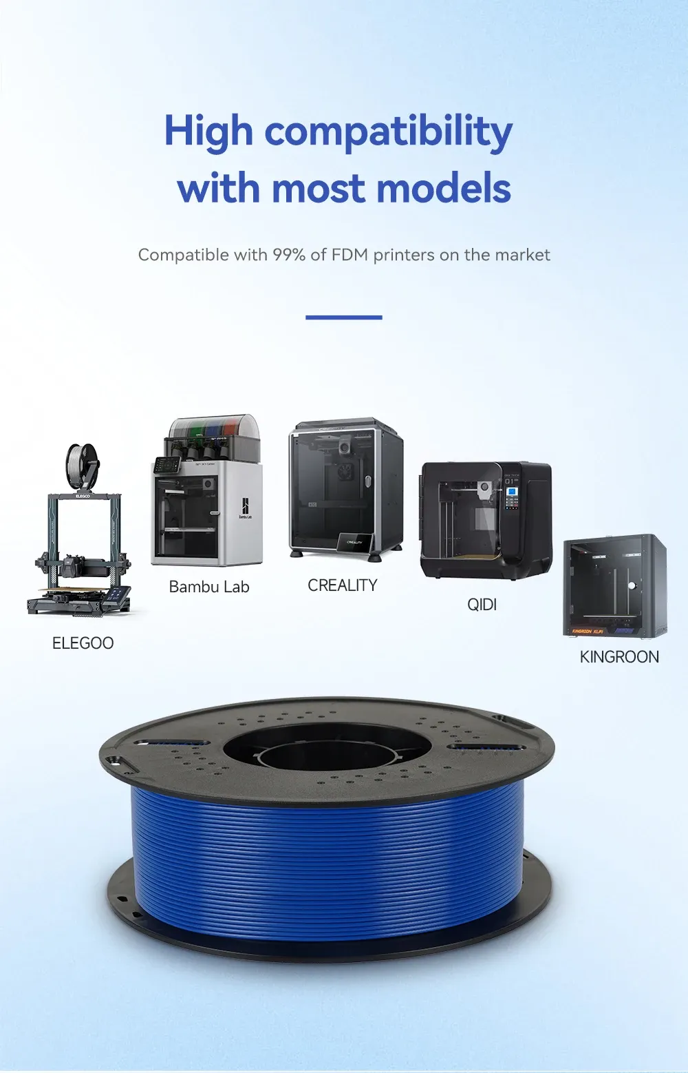 PETG Filament 5 kg hohe Zähigkeit ordentlich gewickelt