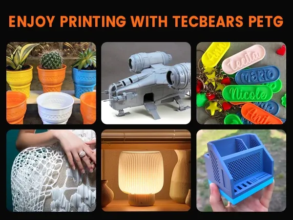 PETG Filament 5 kg Mehrfarben-Set für 3D-Drucker