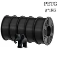 PETG Filament 5 kg Mehrfarben-Set für 3D-Drucker – Farbe PETG 5BK