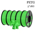 PETG Filament 5 kg Mehrfarben-Set für 3D-Drucker – Farbe PETG 5GN