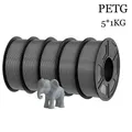 PETG Filament 5 kg Mehrfarben-Set für 3D-Drucker – Farbe PETG 5GY