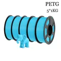 PETG Filament 5 kg Mehrfarben-Set für 3D-Drucker – Farbe PETG 5SB