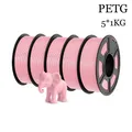 PETG Filament 5 kg Mehrfarben-Set für 3D-Drucker – Farbe PETG 5SP