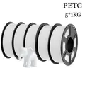 PETG Filament 5 kg Mehrfarben-Set für 3D-Drucker – Farbe PETG 5WT