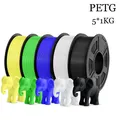 PETG Filament 5 kg Mehrfarben-Set für 3D-Drucker – Farbe PETG MIX02