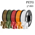 PETG Filament 5 kg Mehrfarben-Set für 3D-Drucker – Farbe PETG MIX04