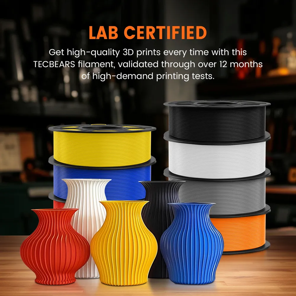 PETG Filament 5 kg Mehrfarbig 100% blasenfrei sauber