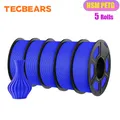 PETG Filament 5 kg Mehrfarbig 100% blasenfrei sauber – Farbe HSMPETG 5BL