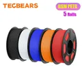 PETG Filament 5 kg Mehrfarbig 100% blasenfrei sauber – Farbe HSMPETG 5MIX03