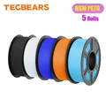 PETG Filament 5 kg Mehrfarbig 100% blasenfrei sauber – Farbe HSMPETG 5MIX04