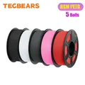 PETG Filament 5 kg Mehrfarbig 100% blasenfrei sauber – Farbe HSMPETG 5MIX07