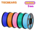 PETG Filament 5 kg Mehrfarbig 100% blasenfrei sauber – Farbe HSMPETG 5MIX10
