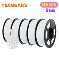 PETG Filament 5 kg Mehrfarbig 100% blasenfrei sauber – Farbe HSMPETG 5WT