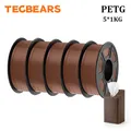PETG Filament 5 kg Mehrfarbig 100% blasenfrei sauber – Farbe PETG 5CC