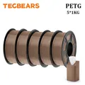 PETG Filament 5 kg Mehrfarbig 100% blasenfrei sauber – Farbe PETG 5CO