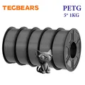 PETG Filament 5 kg Mehrfarbig 100% blasenfrei sauber – Farbe PETG 5GY
