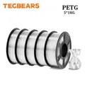 PETG Filament 5 kg Mehrfarbig 100% blasenfrei sauber – Farbe PETG 5TP