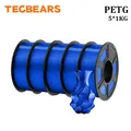 PETG Filament 5 kg Mehrfarbig 100% blasenfrei sauber – Farbe PETG 5TPBL