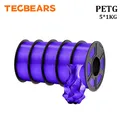 PETG Filament 5 kg Mehrfarbig 100% blasenfrei sauber – Farbe PETG 5TPPP