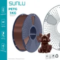 PETG Filament gemischte Farben PLA ABS 2in1 – Farbe PETG-Brown-1kg
