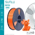 PETG Filament gemischte Farben PLA ABS 2in1 – Farbe PETG-Orange-1kg